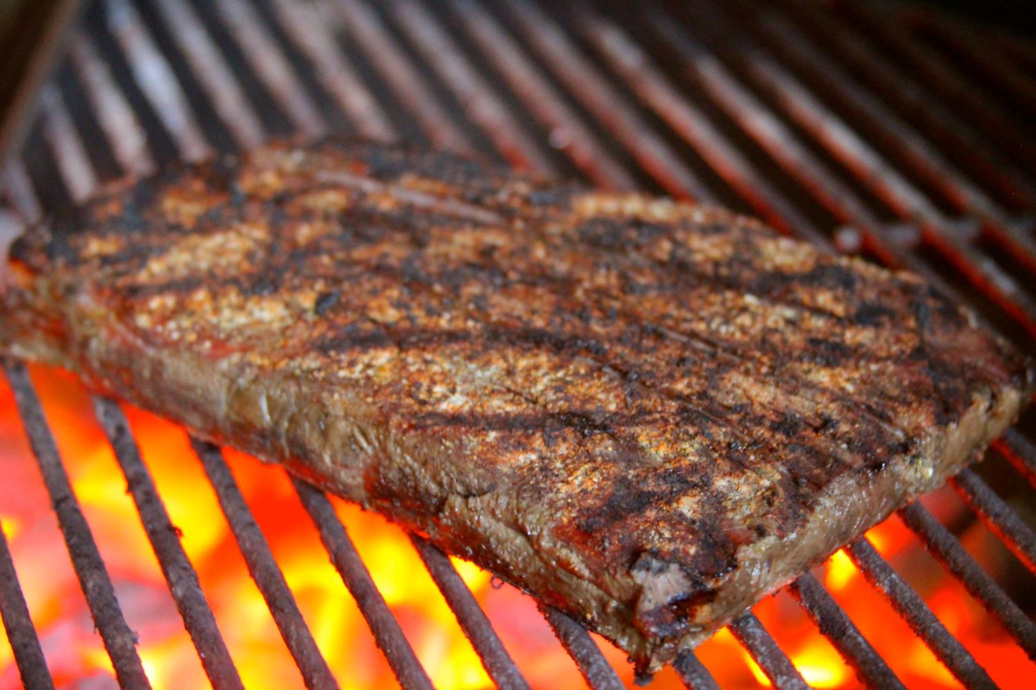 Flank steak recipe clearance grill