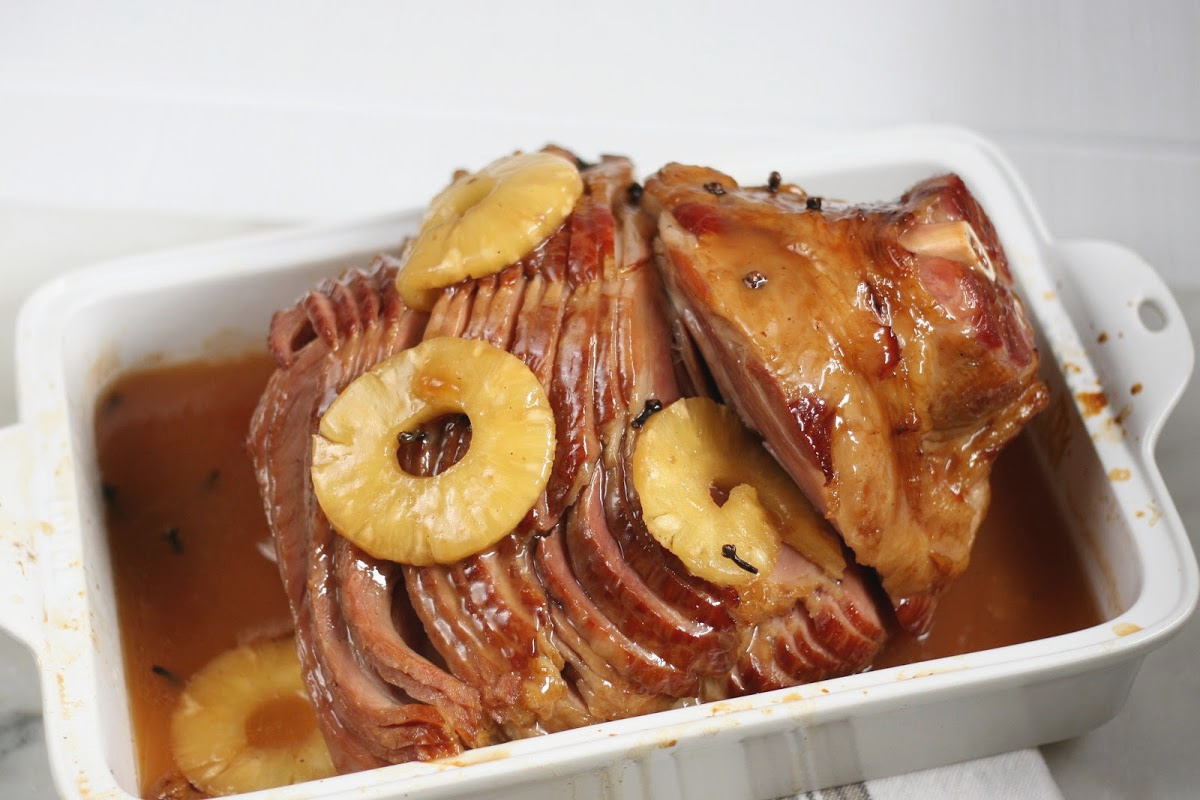 how-to-cook-ham-in-oven-with-pineapple