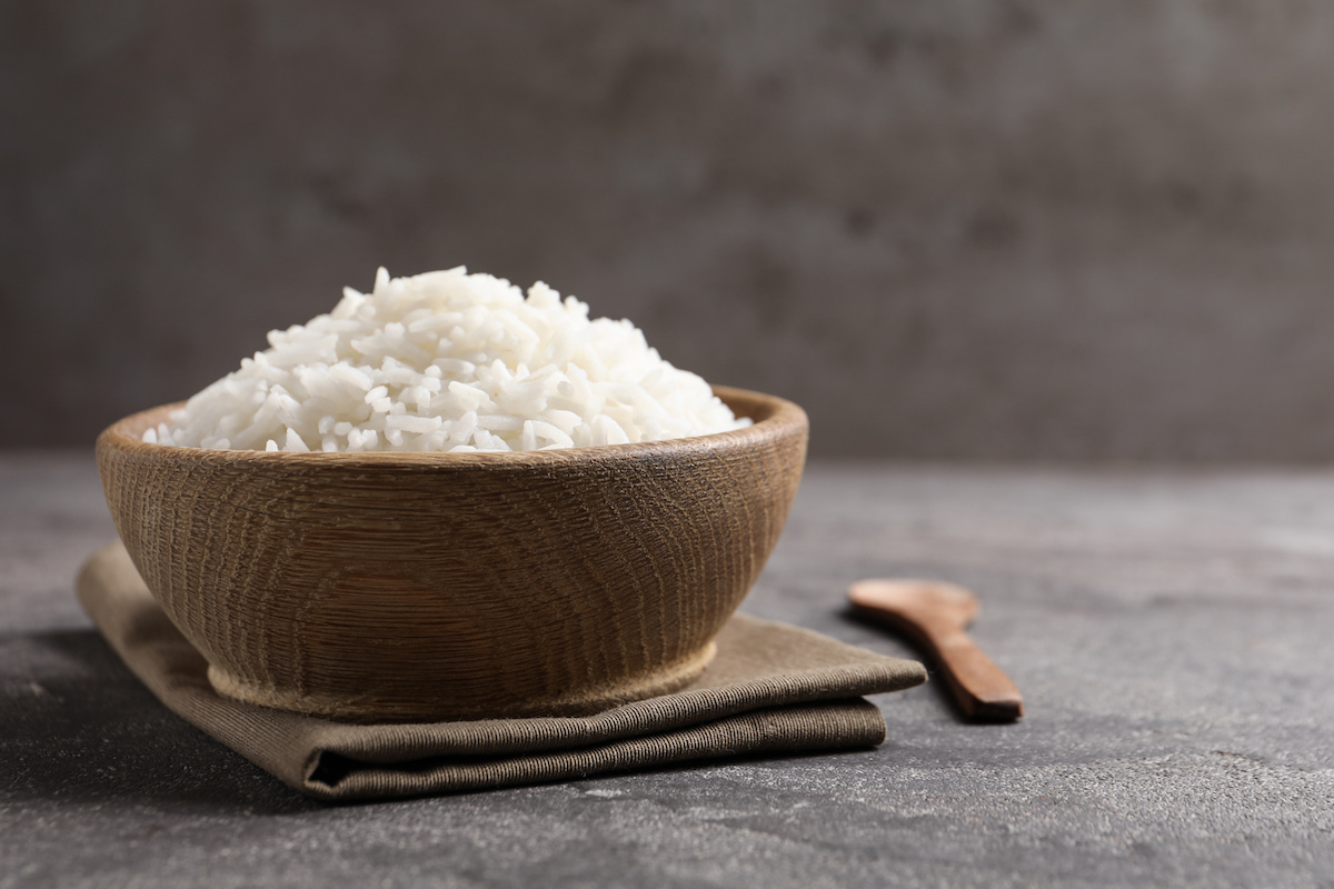 Jasmine rice in a pressure online cooker