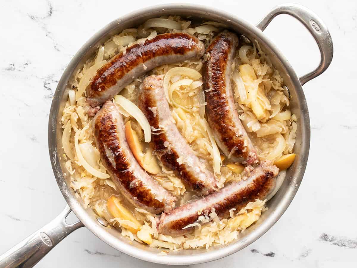 how-to-cook-kielbasa-and-sauerkraut-on-stove