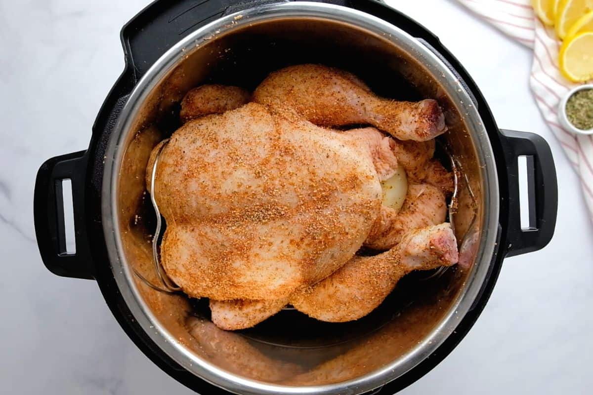 Chinese steamed whole chicken best sale instant pot