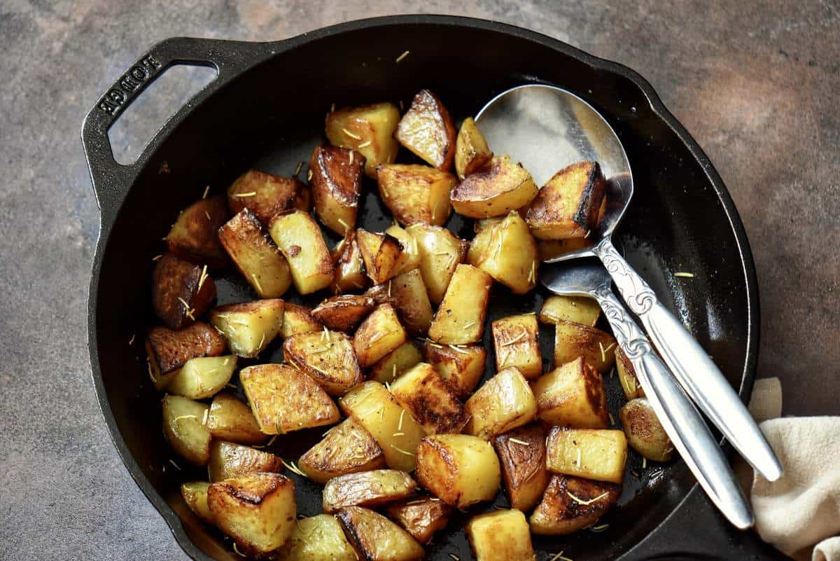 How To Cook Potatoes In Cast Iron Skillet