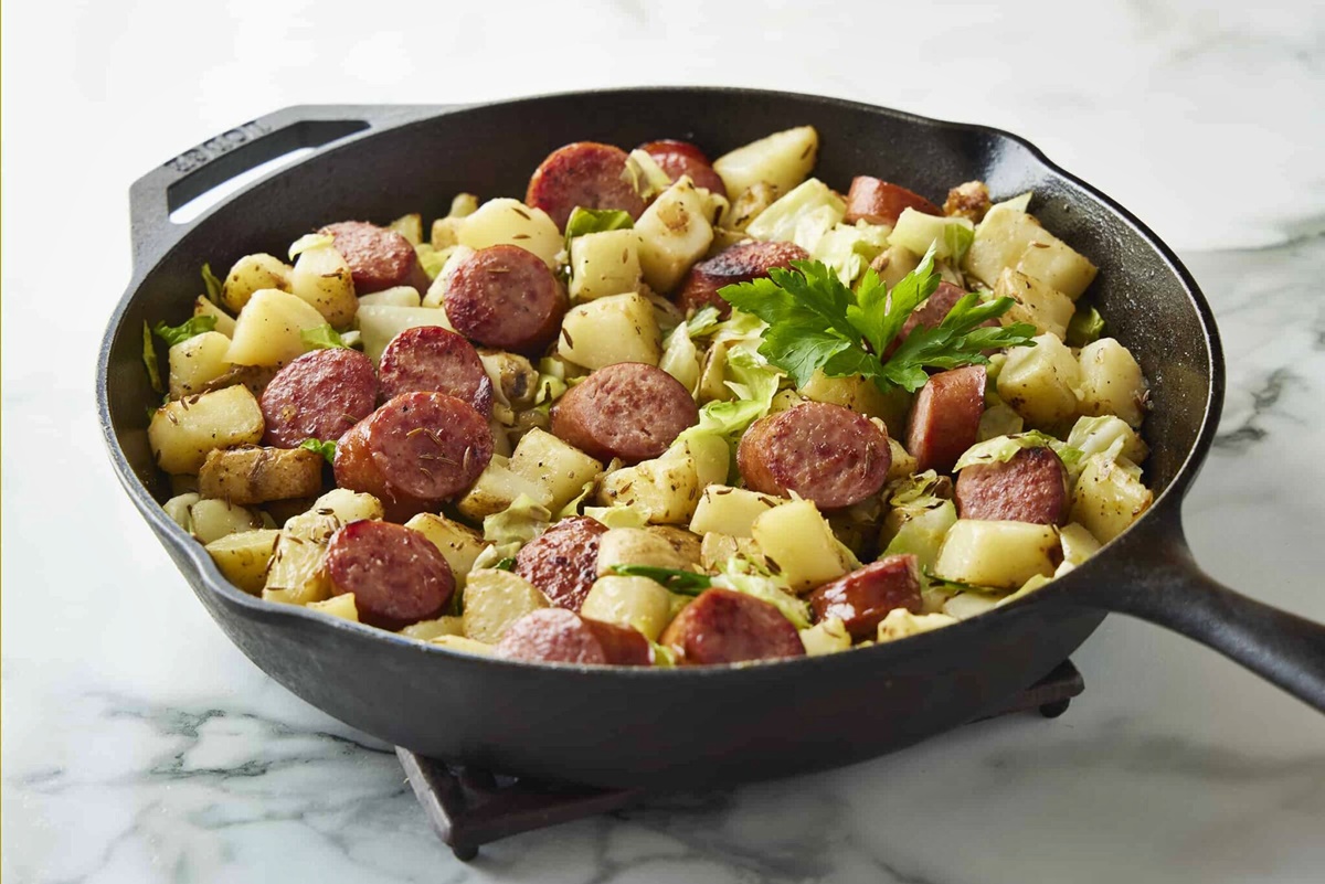 How To Cook Smoked Sausage In A Pan 