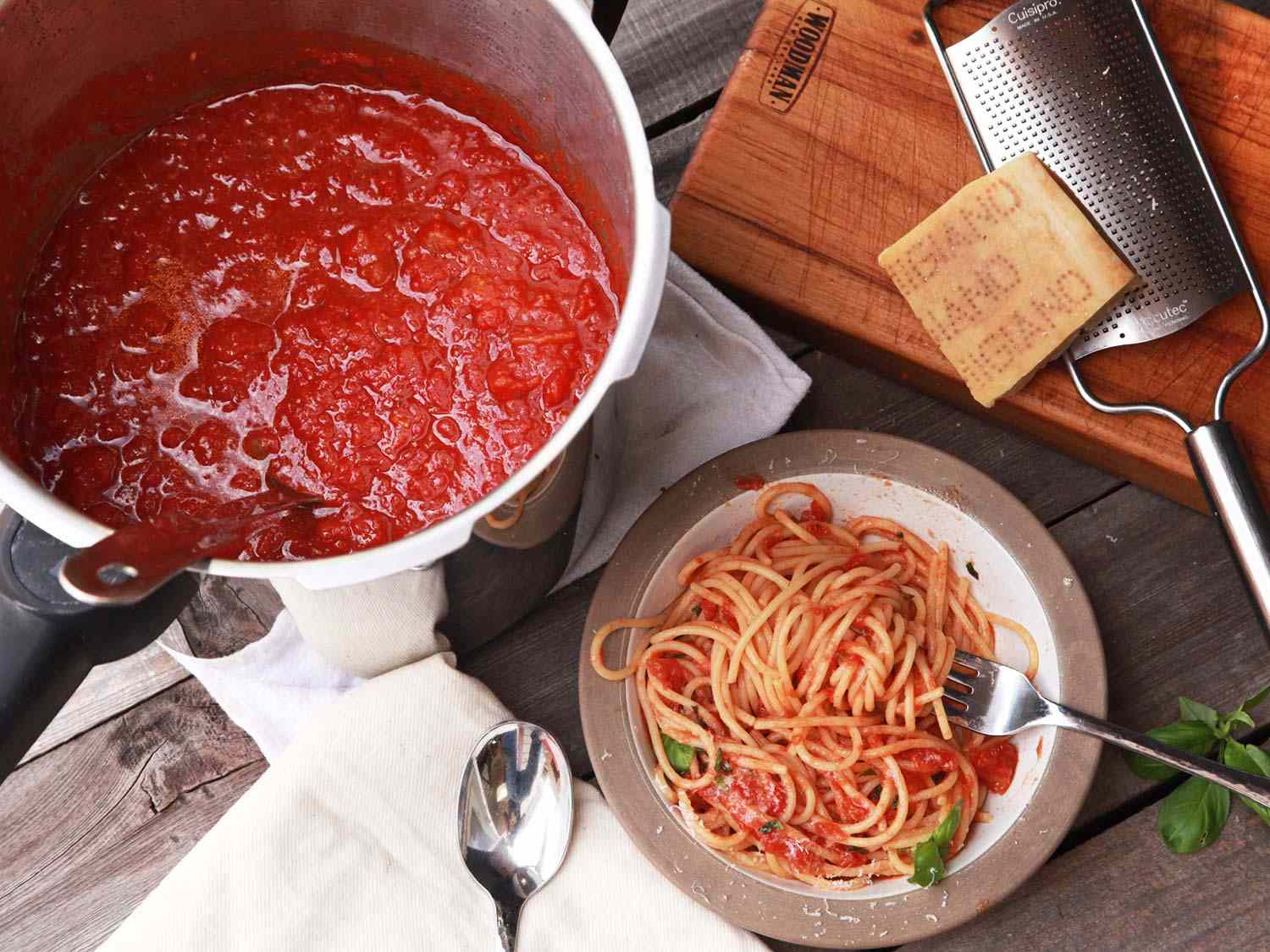 how-to-cook-spaghetti-in-a-pressure-cooker