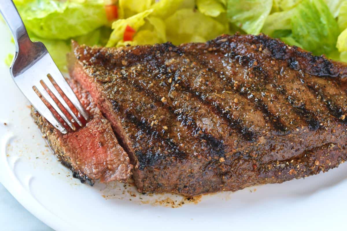 Sirloin on clearance grill