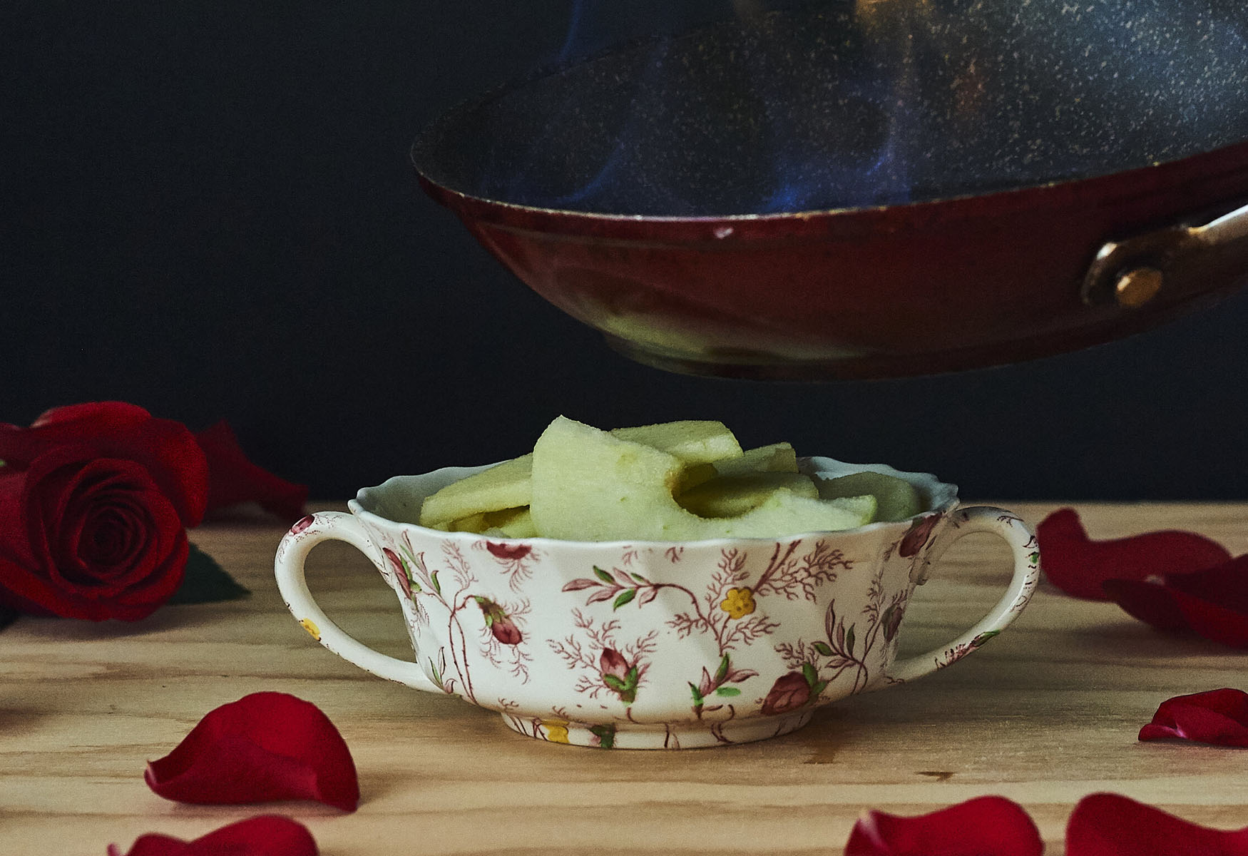 how-to-flambe-apples