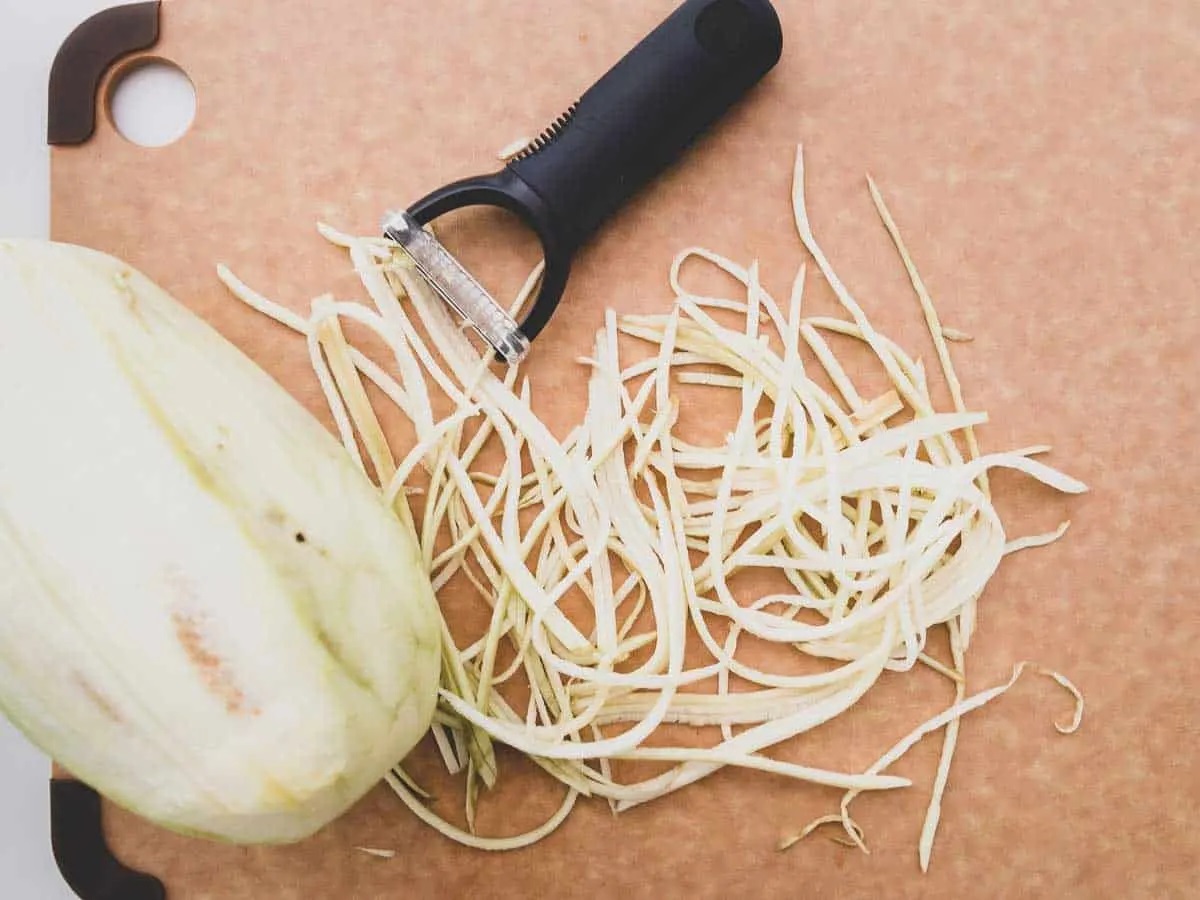 How to Cut Eggplant With a Mandoline