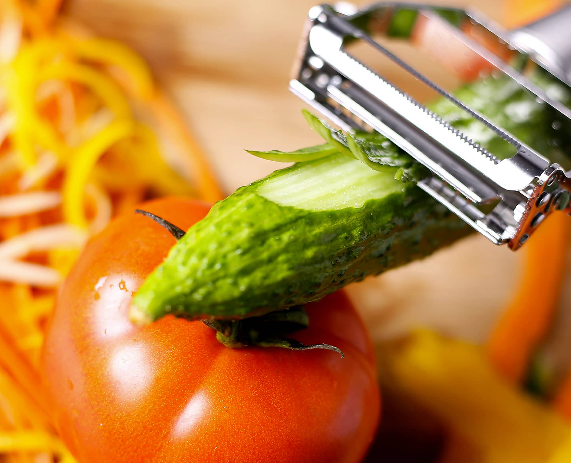 How to Use a Julienne Peeler, Tip