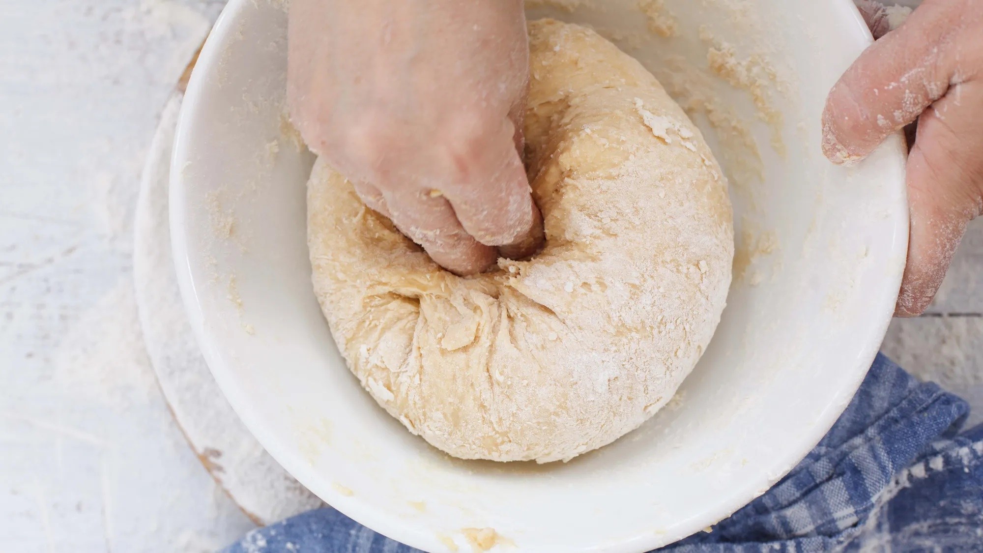 how-to-knead-risen-bread