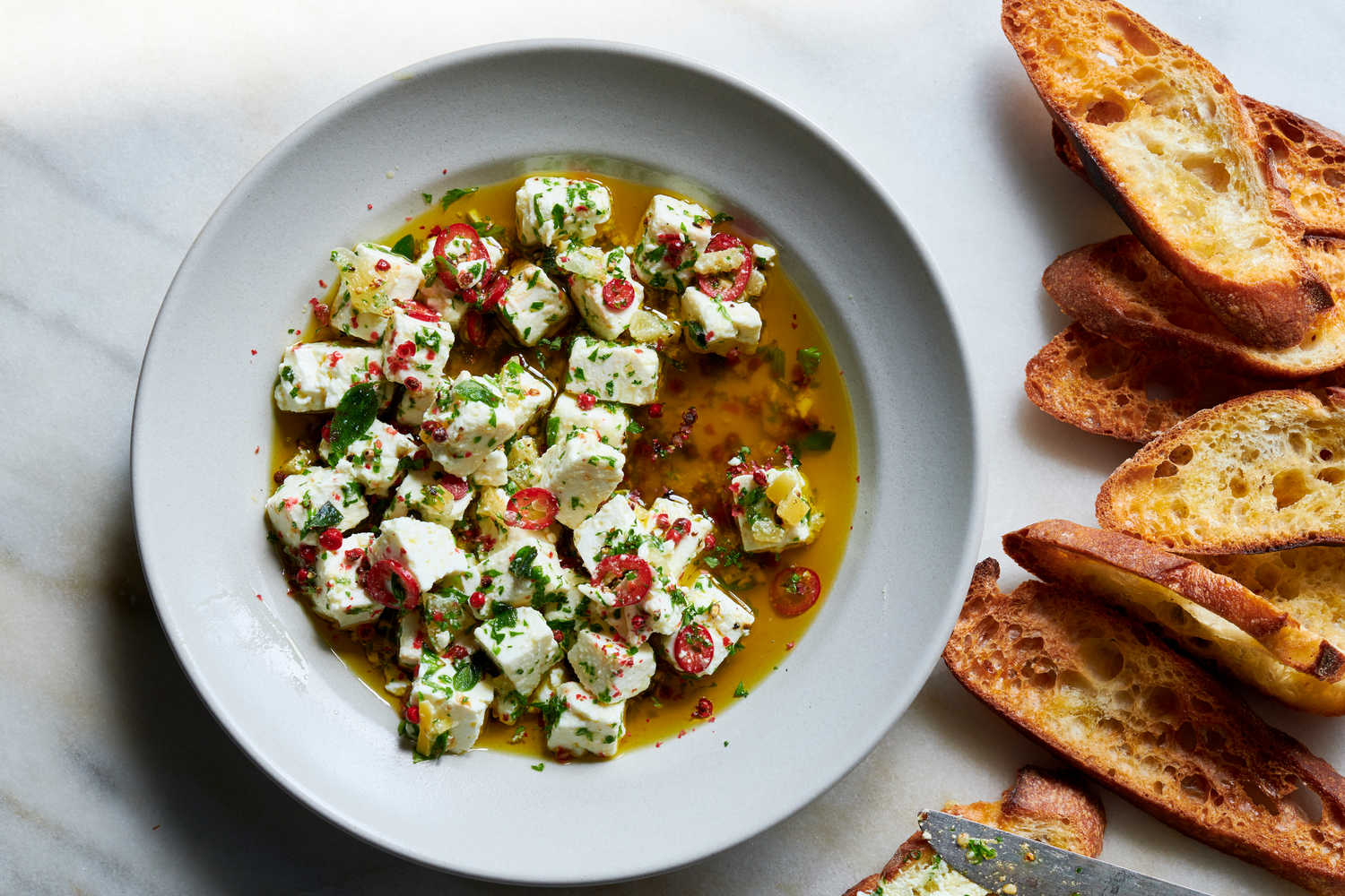 how-to-marinate-feta-spicy
