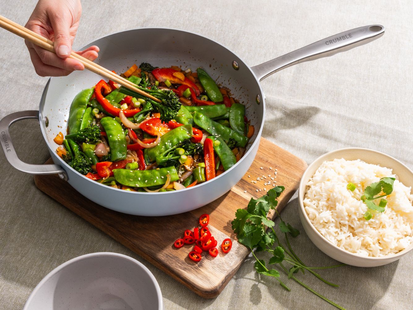 How To Stir Fry On Ceramic Pan