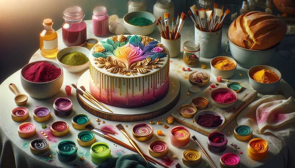 DIY Edible Paint Recipes for Cake Decorating