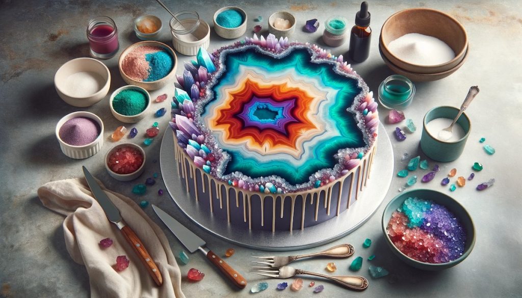 Geode Cakes on a Budget: DIY Tips for Stunning Results