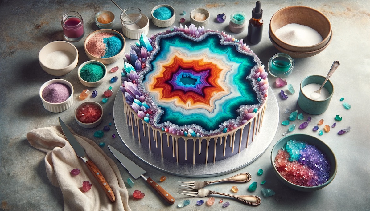 Geode Cakes On A Budget Diy Tips For Stunning Results