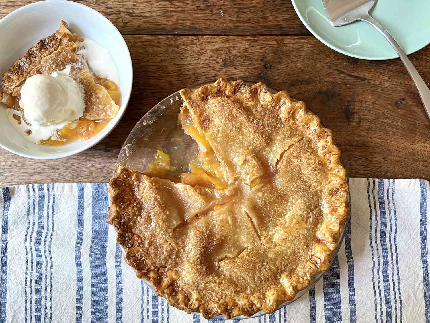 how-to-bake-a-homemade-frozen-peach-pie