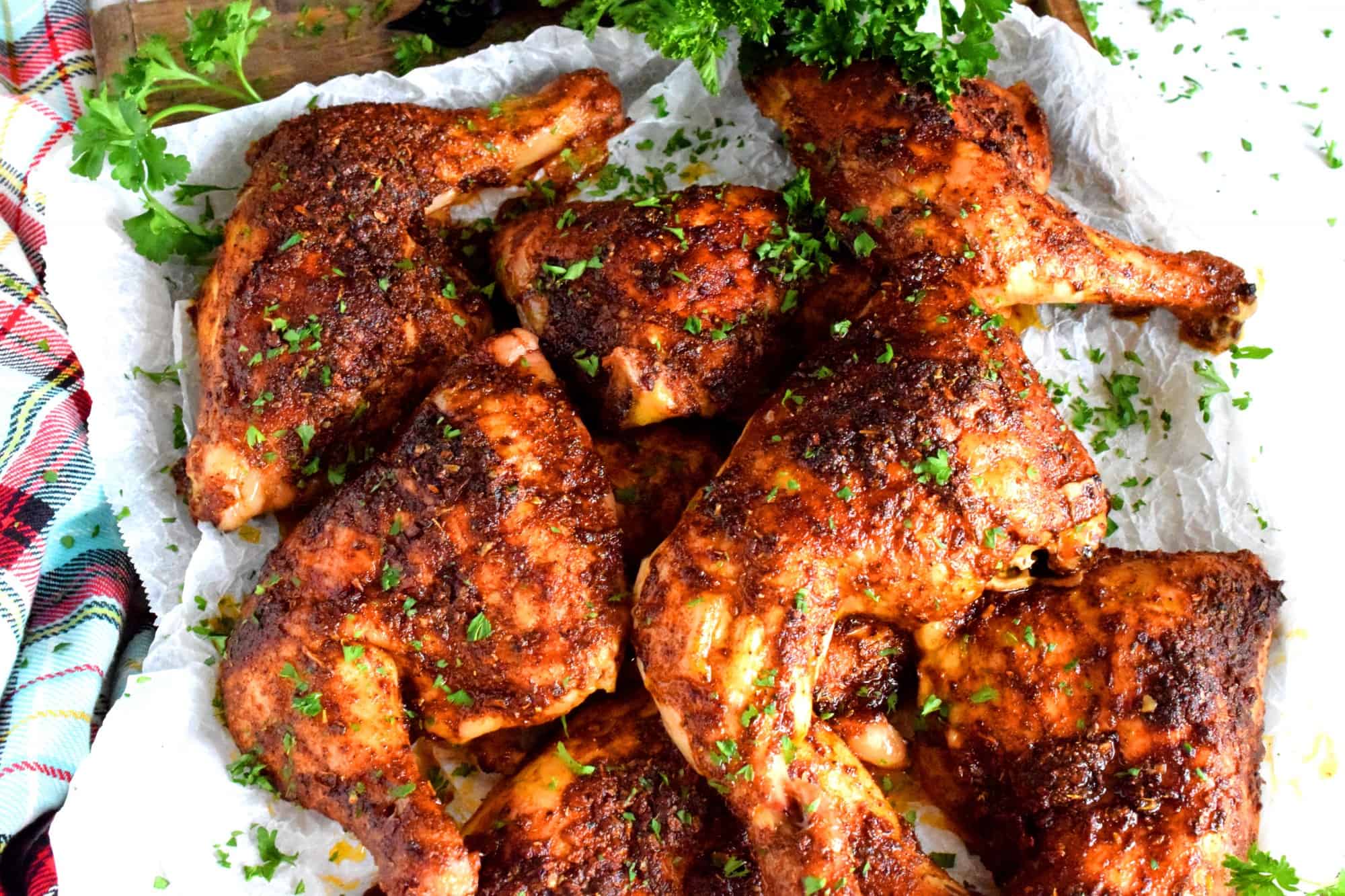 how-to-bake-bbq-chicken-leg-quarters-in-the-oven