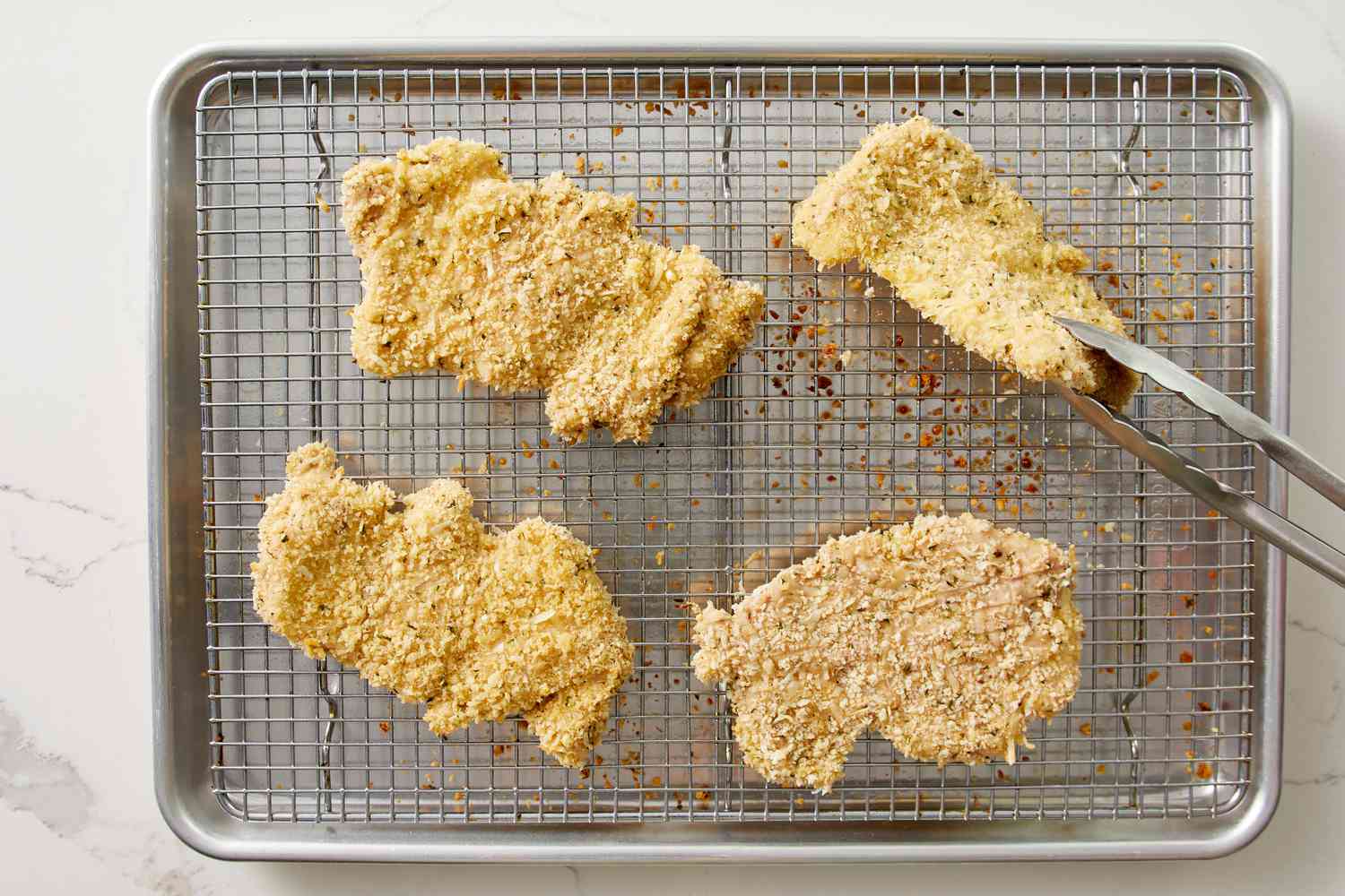 how-to-bake-breaded-thighs-on-a-cookie-sheet