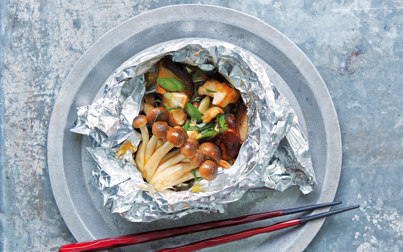 how-to-bake-mushrooms-in-foil