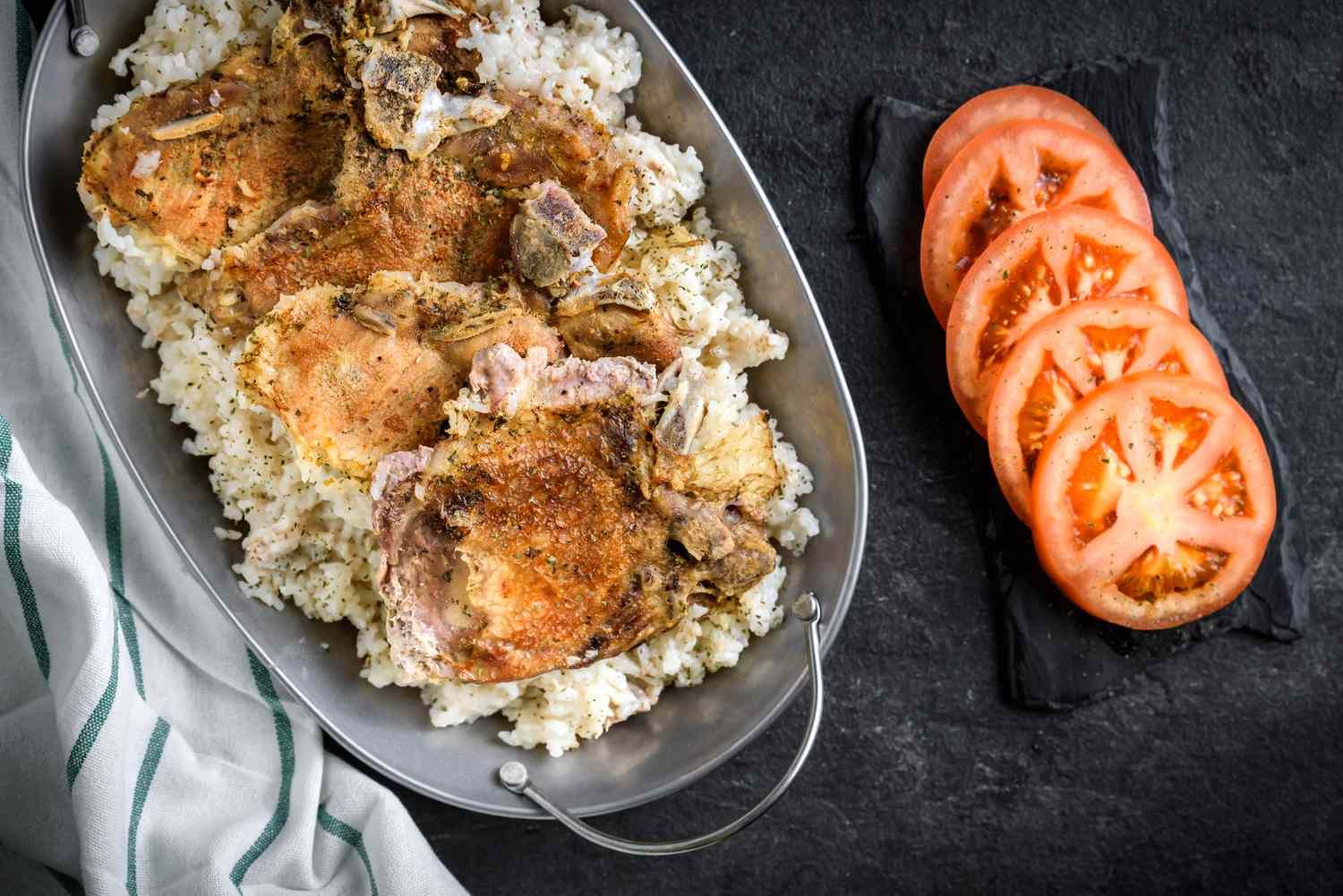 how-to-bake-pork-chops-and-rice-in-oven