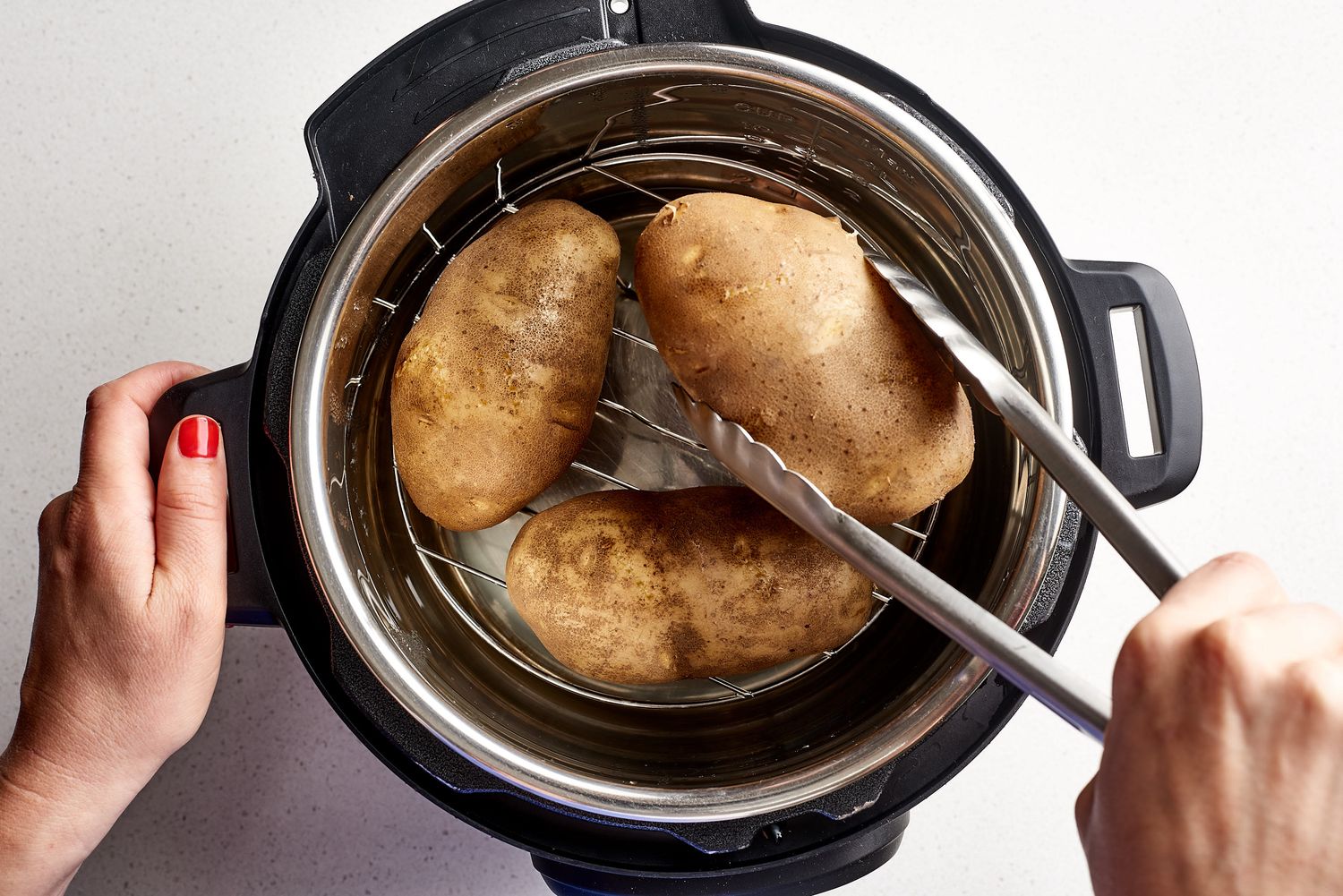 Pressure cook russet discount potatoes