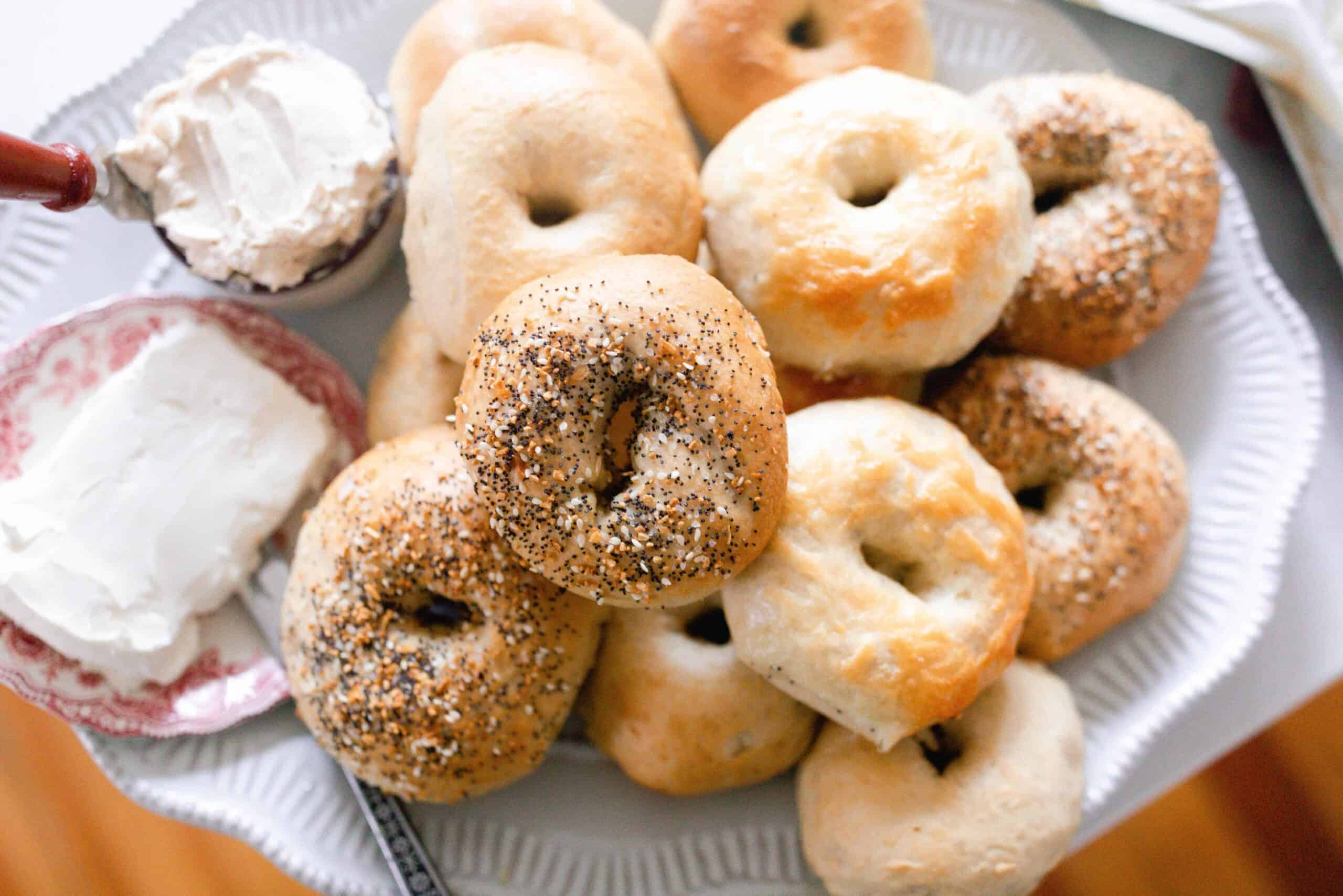 how-to-broil-bagels