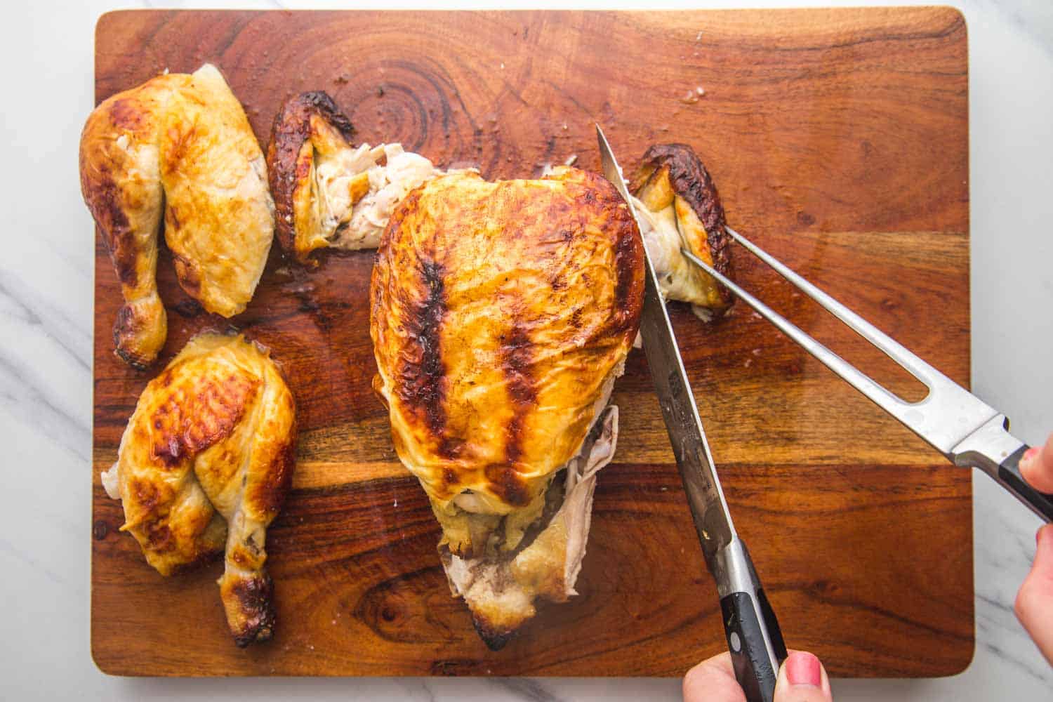 how-to-carve-a-spatchcocked-chicken