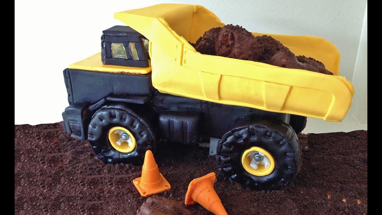 how-to-carve-a-truck-cake