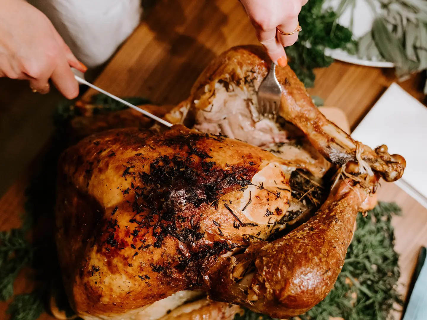 how-to-carve-a-turkey-with-electric-knife