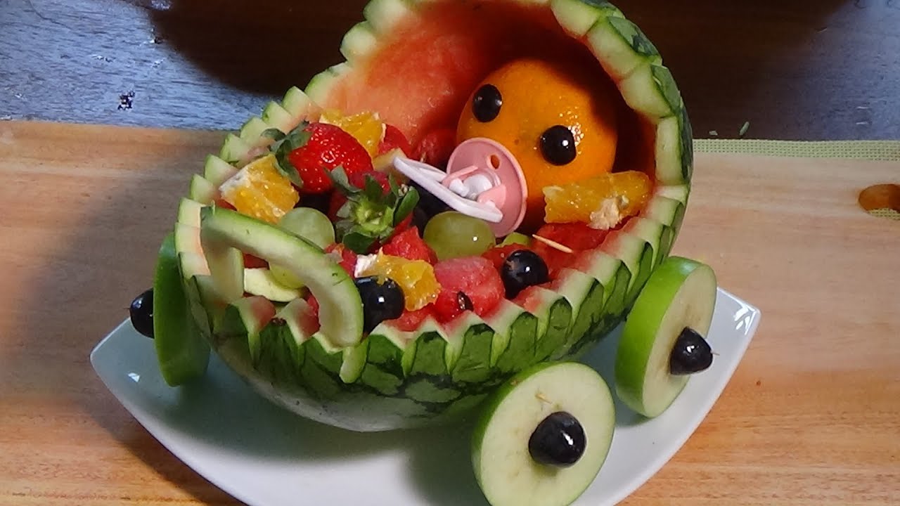 how-to-carve-a-watermelon-into-a-baby-buggy
