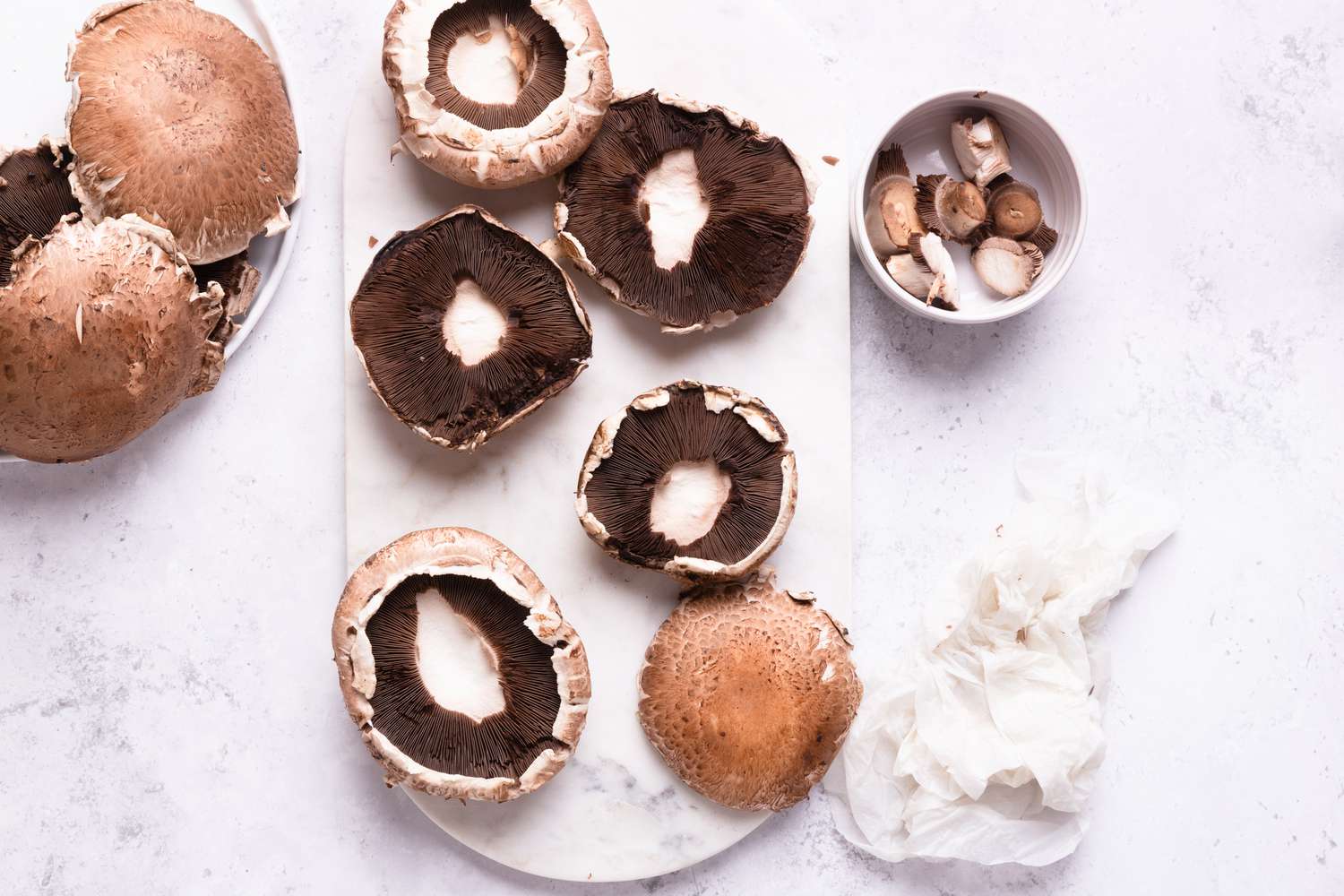 how-to-core-a-portobello-mushroom
