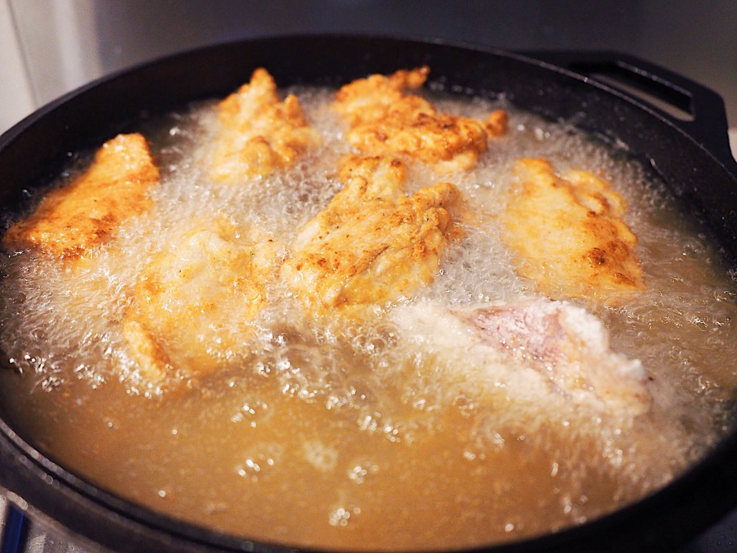 How To Deep Fry In A Cast Iron Skillet 