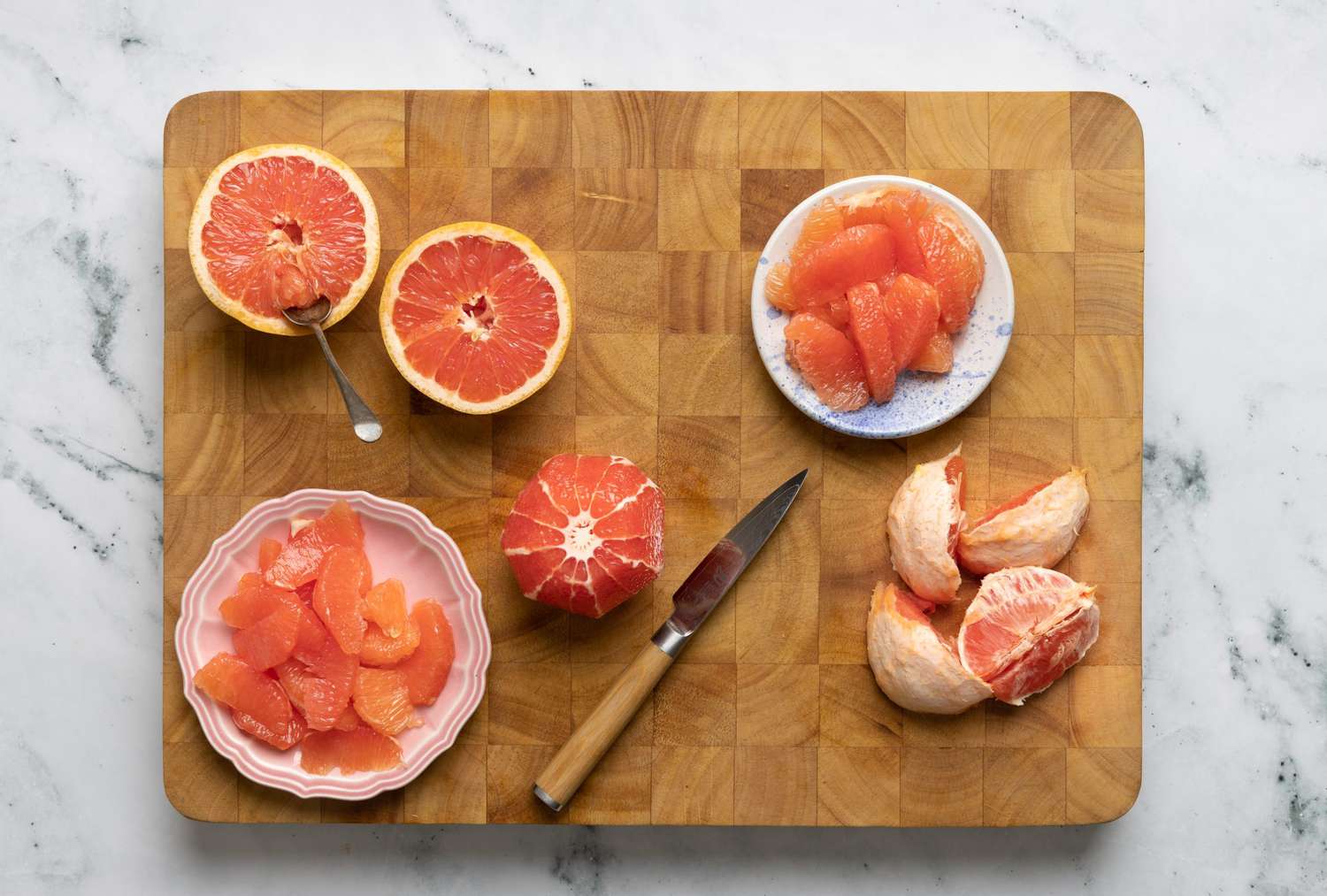 How To Dice Grapefruit 