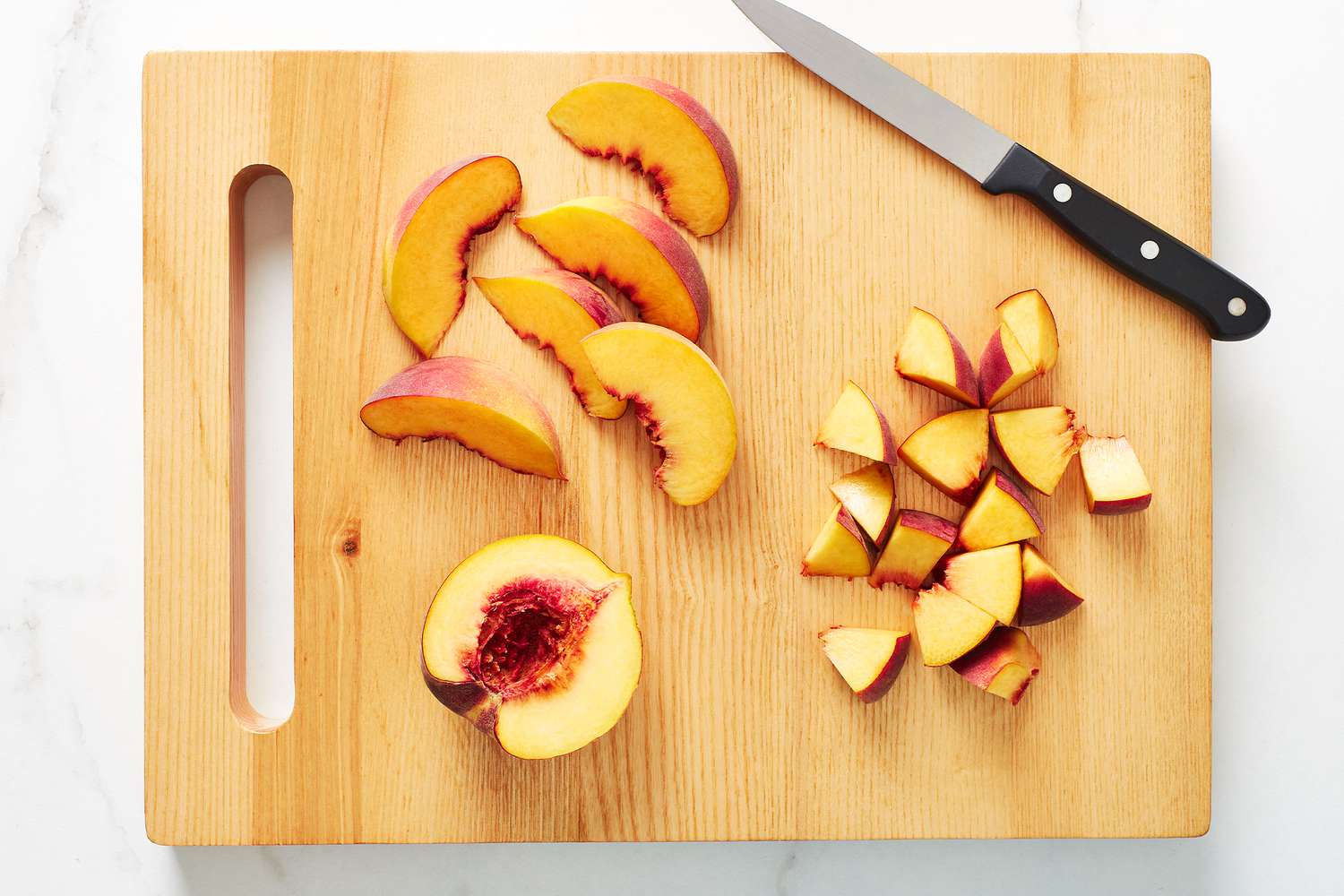 how-to-dice-peach-for-cooking