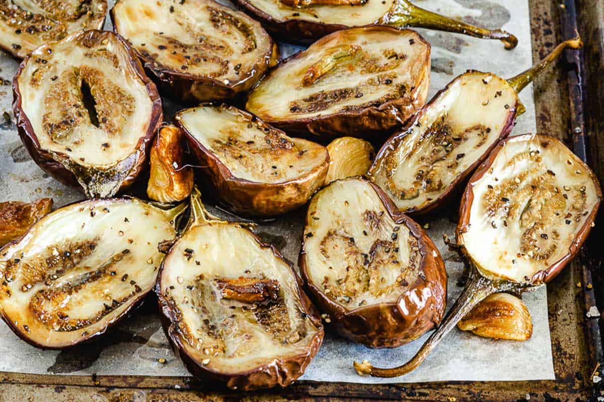 how-to-eat-roasted-mini-eggplant