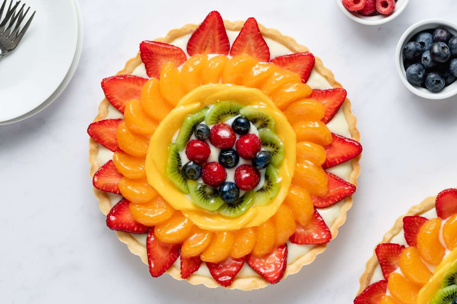how-to-glaze-fruit-on-a-tart