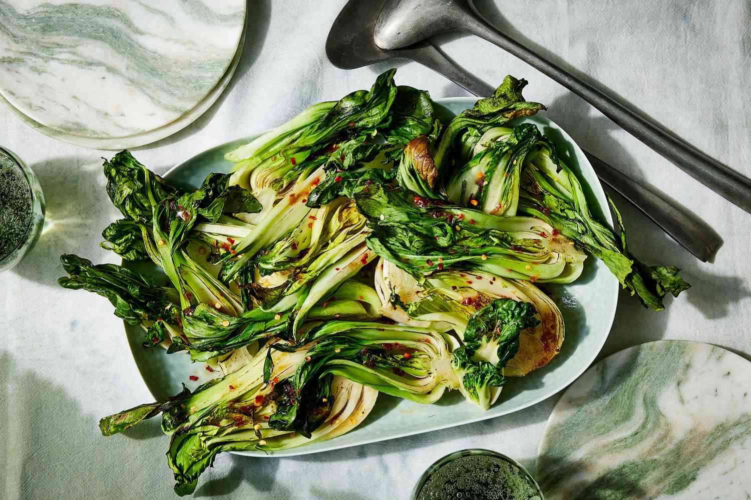 how-to-grill-baby-bok-choy
