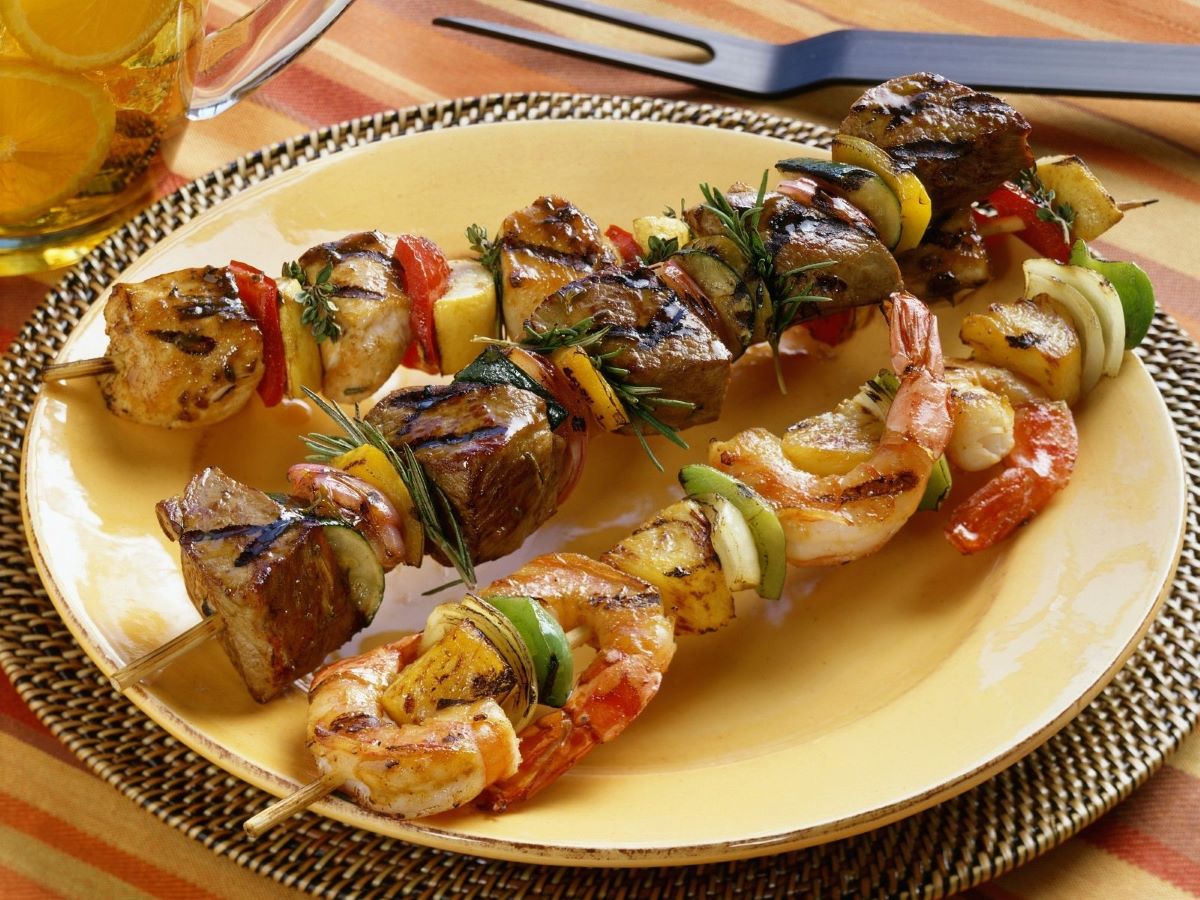 how-to-grill-beef-chicken-and-shrimp-kabobs