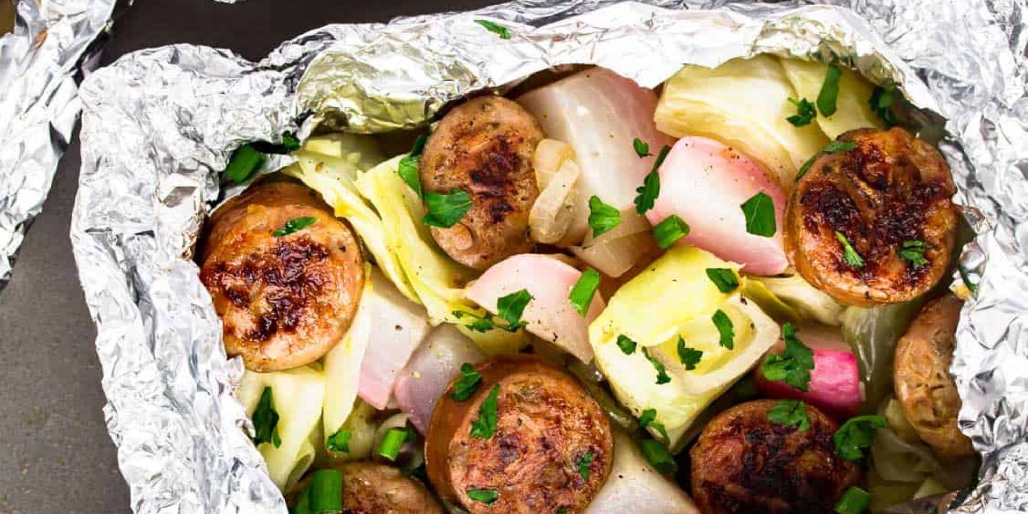 how-to-grill-cabbage-and-sausage-in-foil