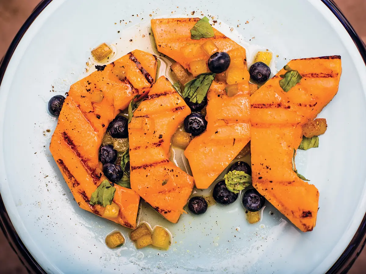 how-to-grill-cantaloupe
