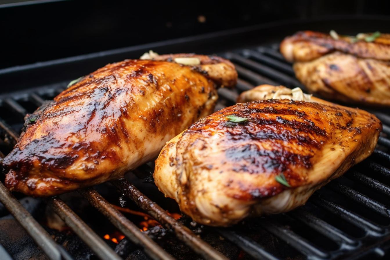 how-to-grill-chicken-breast-with-bone-on-green-egg