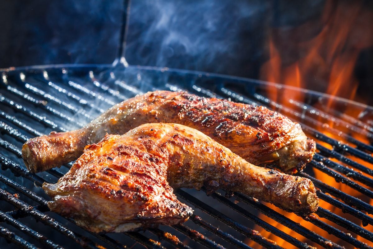 how-to-grill-chicken-leg