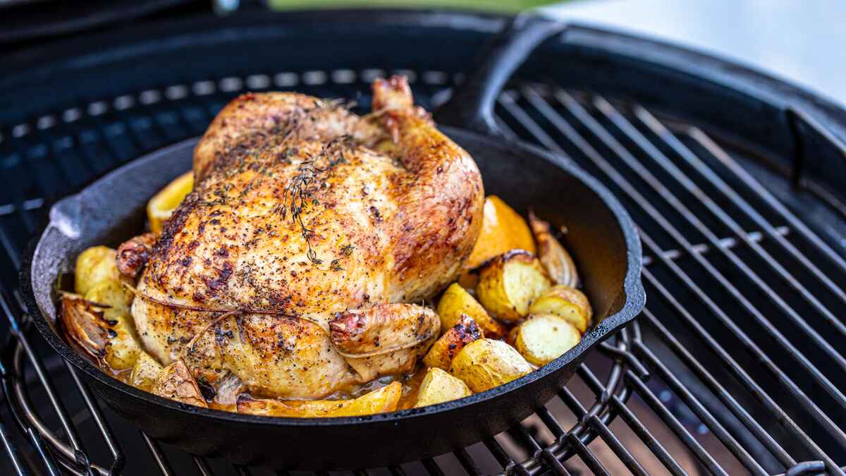 How To Grill Chicken On A Cast Iron Grill Pan