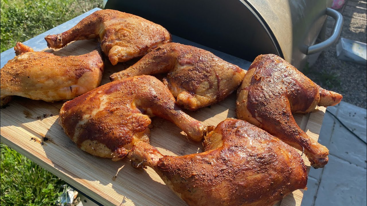 How To Grill Chicken Quarters On A Pellet Grill