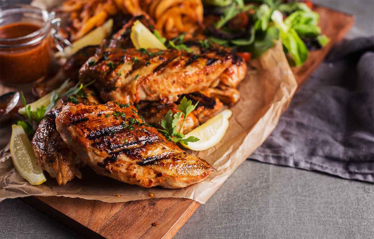 George foreman grill chicken recipes sale