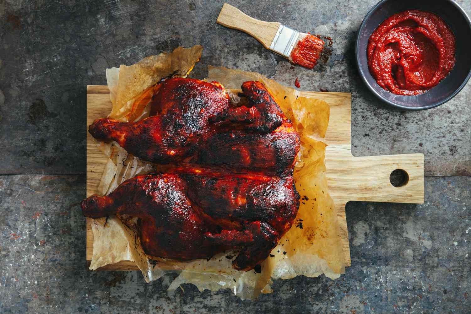 how-to-grill-chicken-with-a-brick