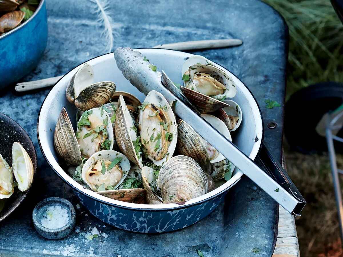how-to-grill-clams-in-shell