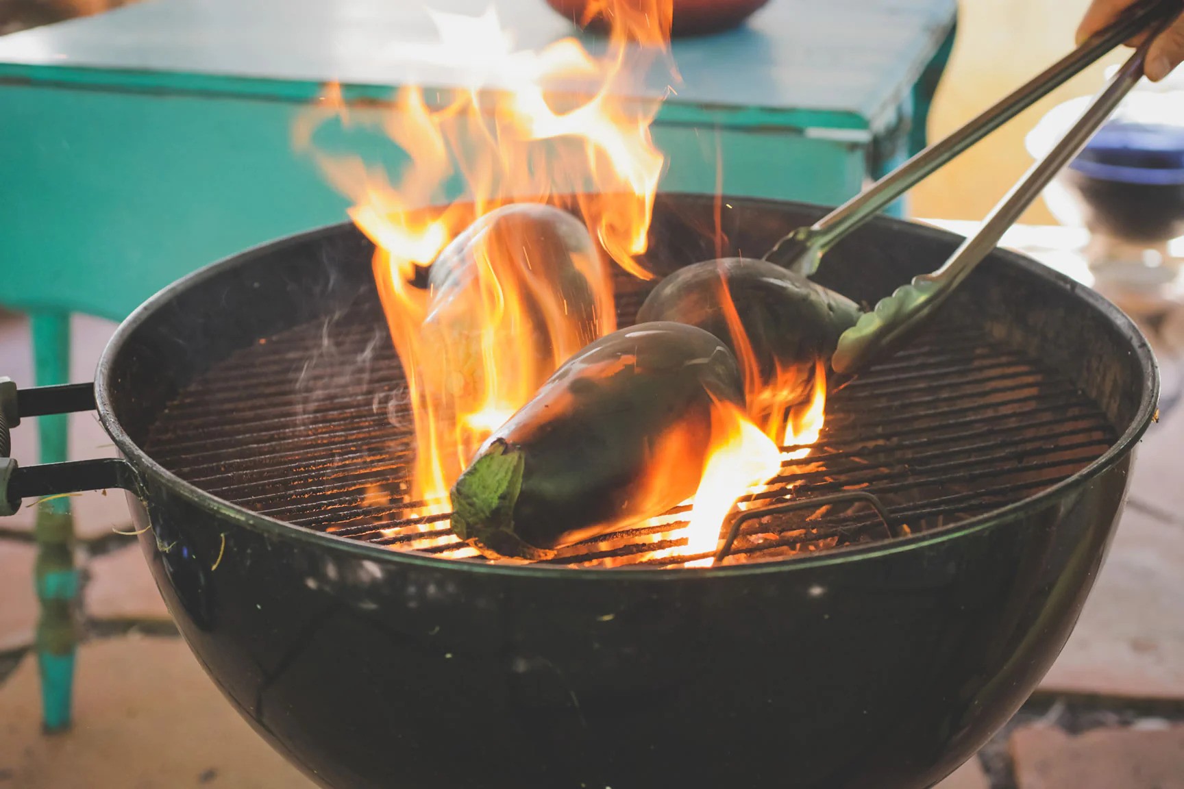 How To Grill Eggplant For Baba