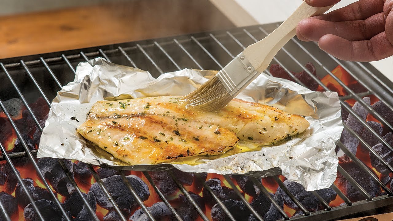 How To Grill Fish On A Charcoal Grill Foil