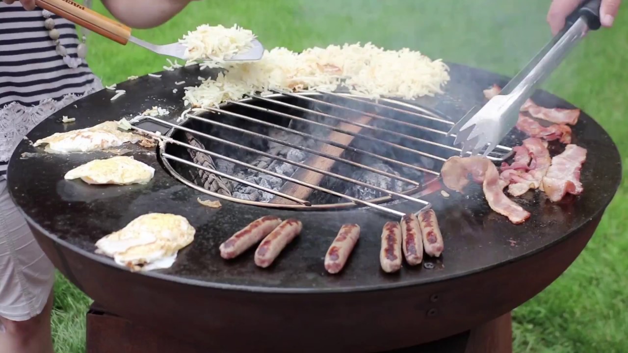 how-to-grill-in-a-metal-fire-pit