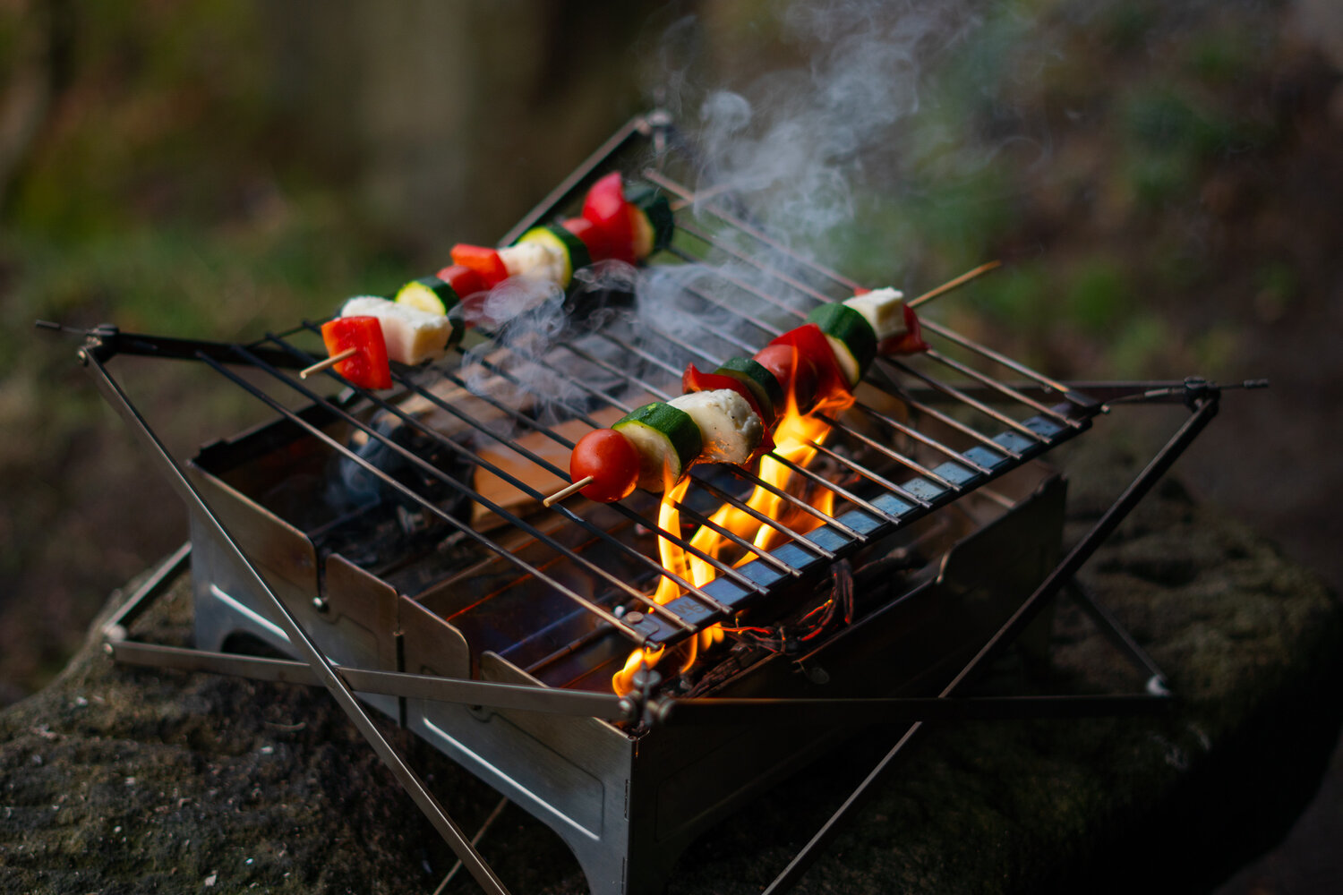 how-to-grill-on-an-outdoor-fire